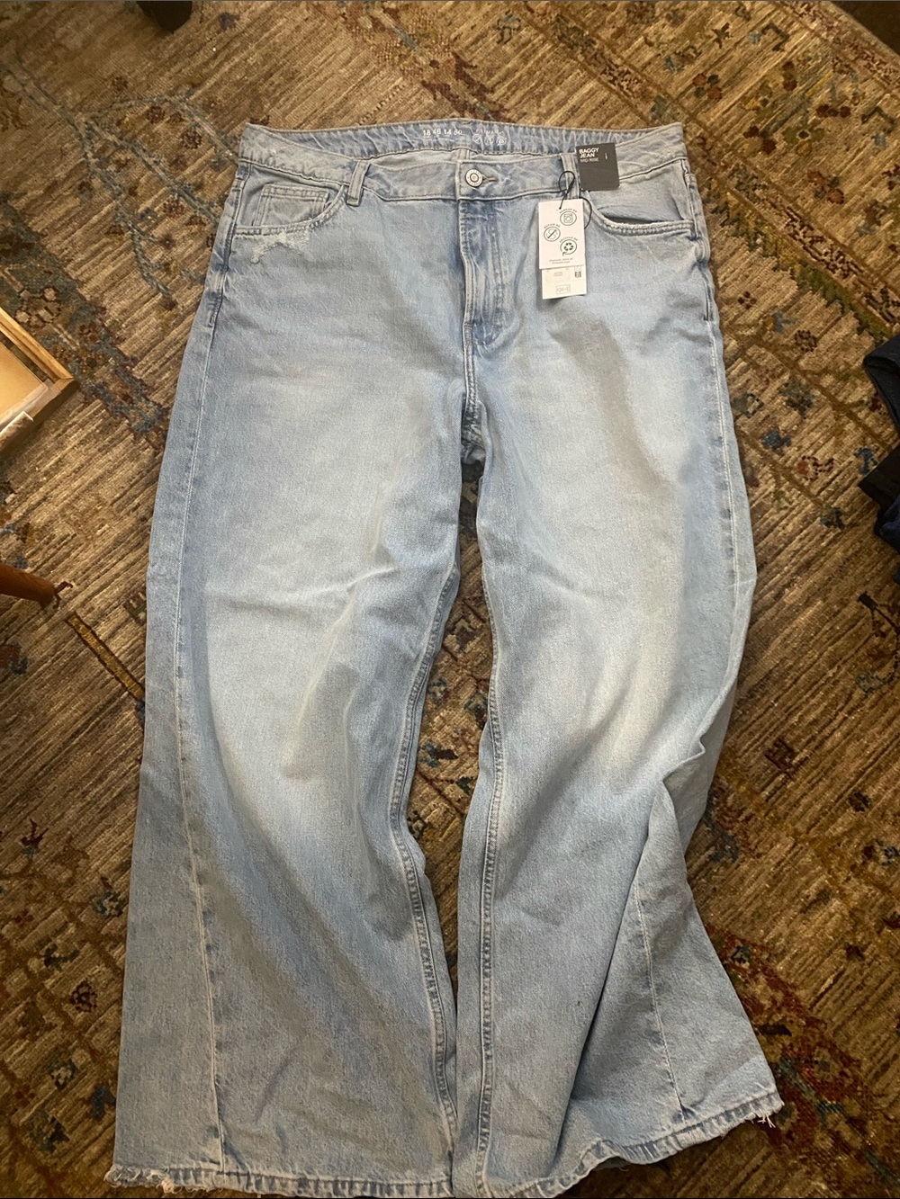 Primark Women’s Plus Mid Rise Baggy Jean